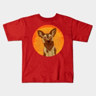 African Wild Dog Kids T-Shirt